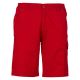 SPODENKI KRÓTKIE BERMUDY SERVICE STRETCH - CZERWONY