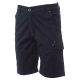 SPODENKI KRÓTKIE BERMUDY SERVICE STRETCH - GRANATOWY