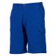 SPODENKI KRÓTKIE BERMUDY SERVICE STRETCH - KRÓLEWSKI NIEBIESKI