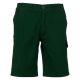 SPODENKI KRÓTKIE BERMUDY SERVICE STRETCH - ZIELONY