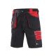 SPODENKI KRÓTKIE CXS ORION DAVID MĘSKIE - CZARNO-CZERWONY