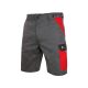 SPODENKI KRÓTKIE CXS PHOENIX ZEFYROS MĘSKIE - SZARO-CZERWONY
