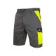 SPODENKI KRÓTKIE CXS PHOENIX ZEFYROS MĘSKIE - SZARO-ŻÓŁTY