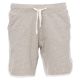 SPODENKI KRÓTKIE SPORTOWE COMBAT MELANGE - SZARY MELANŻ-BIAŁY