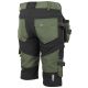 SPODENKI ROBOCZE EREBOS GREEN/BLACK