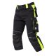 SPODNIE 3/4 ARDON NEON - CZARNO-ŻÓŁTY