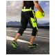 SPODNIE 3/4 ARDON NEON - CZARNO-ŻÓŁTY