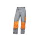 SPODNIE DO PASA 2STRONG - SZARO-POMARAŃCZOWY