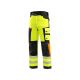 SPODNIE DO PASA CXS BENSON MĘSKIE OSTRZEGAWCZE - ŻÓŁTO-CZARNY