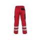 SPODNIE DO PASA CXS LUXY BRIGHT MĘSKIE - CZERWONY-CZARNY