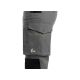SPODNIE DO PASA CXS STRETCH DAMSKIE - SZARO-CZARNY