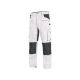 SPODNIE DO PASA CXS STRETCH MĘSKIE - BIAŁY-SZARY