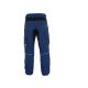 SPODNIE DO PASA CXS STRETCH MĘSKIE - CIEMNONIEBIESKO-CZARNY