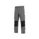 SPODNIE DO PASA CXS STRETCH MĘSKIE - SZARO-CZARNY