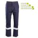 SPODNIE DO PASA PROFFLAM ANTISTATIC ODBLASK KAT.II - GRANATOWY