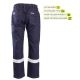 SPODNIE DO PASA PROFFLAM ANTISTATIC ODBLASK KAT.II - GRANATOWY