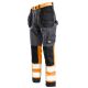 SPODNIE DO PASA SEVEN KINGS FLASH - STALOWO/POMARAŃCZOWY