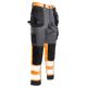 SPODNIE DO PASA SEVEN KINGS FLASH - STALOWO/POMARAŃCZOWY