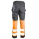 SPODNIE DO PASA SEVEN KINGS FLASH - STALOWO/POMARAŃCZOWY