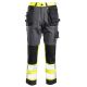 SPODNIE DO PASA SEVEN KINGS FLASH - STALOWO/ŻÓŁY