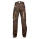 SPODNIE DO PASA URBAN+ - BRĄZOWY - 176-182CM