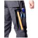 SPODNIE DO PASA URBAN+ - CIEMNOSZARY - 176-182CM
