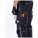 SPODNIE DO PASA URBAN+ - CZARNY - 183-190CM