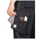 SPODNIE DO PASA URBAN+ - CZARNY