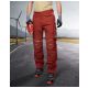 SPODNIE DO PASA URBAN - CZERWONY - 176-182CM