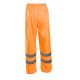 SPODNIE GROSVENOR FLASH POLIESTER/PU - POMARAŃCZOWY
