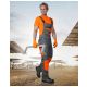 SPODNIE OGRODNICZKI 2STRONG 03 - SZARO-POMARAŃCZOWY
