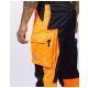SPODNIE OGRODNICZKI ARDON SIGNAL+ - POMARAŃCZOWO-CZARNY