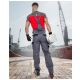 SPODNIE OGRODNICZKI COOL TREND - SZARO-CZARNY - L - 183-190CM