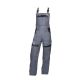 SPODNIE OGRODNICZKI COOL TREND - SZARO-CZARNY - XXXL - 183-190CM