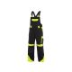 SPODNIE OGRODNICZKI CXS SIRIUS BRIGHTON MĘSKIE - CZARNO-ŻÓŁTY