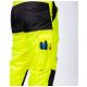SPODNIE OGRODNICZKI OSTRZEGAWCZE HOWARD ZIMOWE - ŻÓŁTE