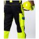 SPODNIE OGRODNICZKI SIGNAL - ŻÓŁTO-CZARNY - 170-175CM
