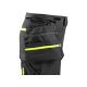SPODNIE OSTRZEGAWCZE CXS NAOS HV MĘSKIE - CZARNY-ŻÓŁTY