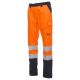 SPODNIE ROBOCZE CHARTER - POMARAŃCZOWY FLUO-GRANATOWY