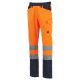 SPODNIE ROBOCZE CHARTER SUMMER - POMARAŃCZOWY FLUO-GRANATOWY