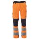 SPODNIE ROBOCZE CHARTER TECH - POMARAŃCZOWY FLUO-GRANATOWY
