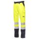 SPODNIE ROBOCZE CHARTER-WINTER - ŻÓŁTY FLUO-GRANATOWY