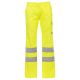 SPODNIE ROBOCZE CHARTER - ŻÓŁTY FLUO