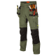 SPODNIE ROBOCZE DO PASA EREBOS GREEN/BLACK