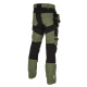 SPODNIE ROBOCZE DO PASA EREBOS GREEN/BLACK