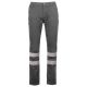 SPODNIE ROBOCZE ENGINE STRETCH REFLEX - ZADYMIONY