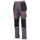 SPODNIE ROBOCZE NEXT 400 HOLSTER SUMMER - ZADYMIONY-CZARNY