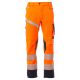SPODNIE ROBOCZE NEXT 4W HI-VI - POMARAŃCZOWY FLUO-GRANATOWY