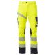 SPODNIE ROBOCZE NEXT 4W HI-VI - ŻÓŁTY FLUO-GRANATOWY