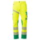 SPODNIE ROBOCZE NEXT 4W HI-VI - ŻÓŁTY FLUO-ŻELOWY ZIELONY